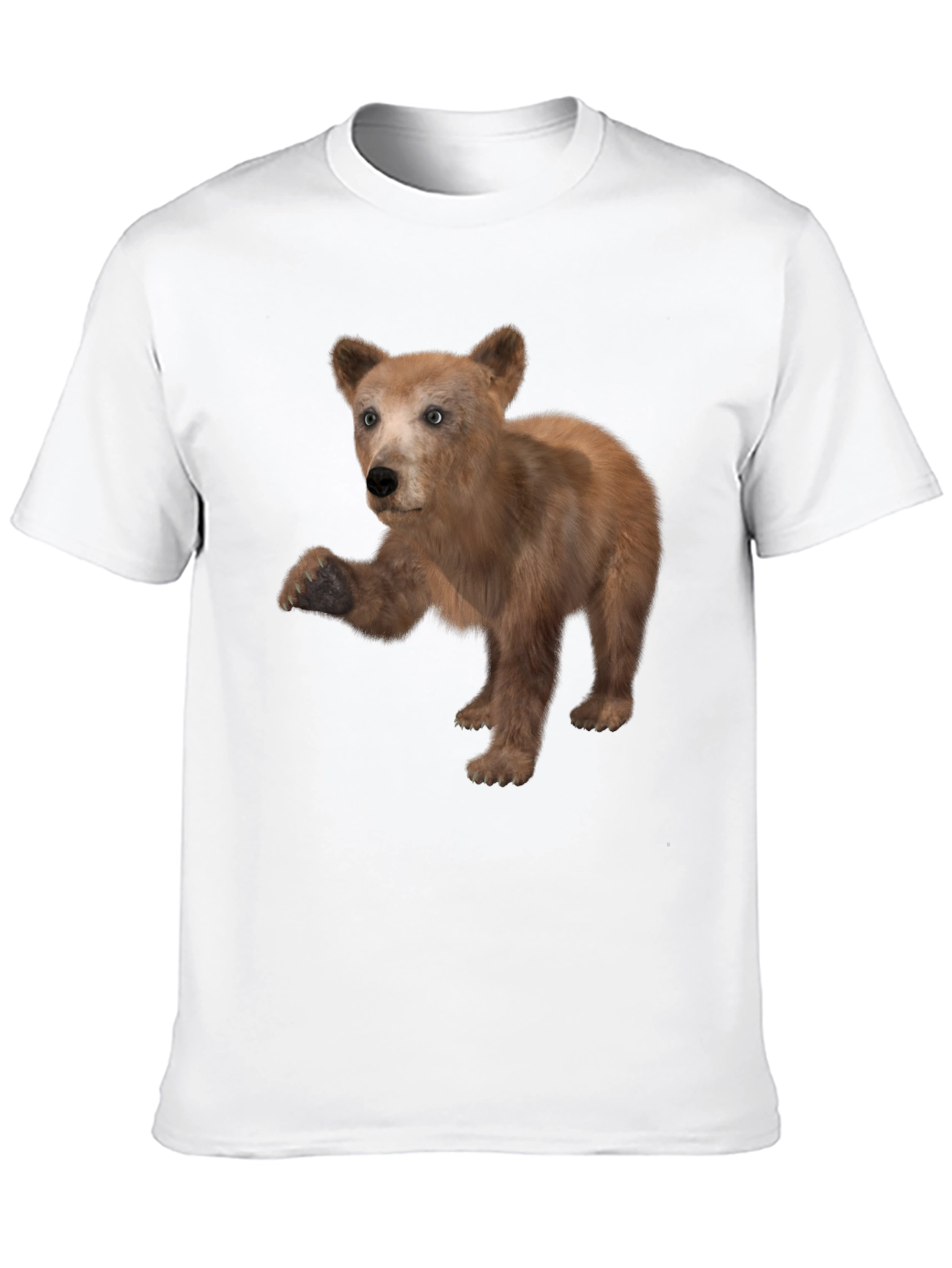 Bear Graphic Black T-Shirt