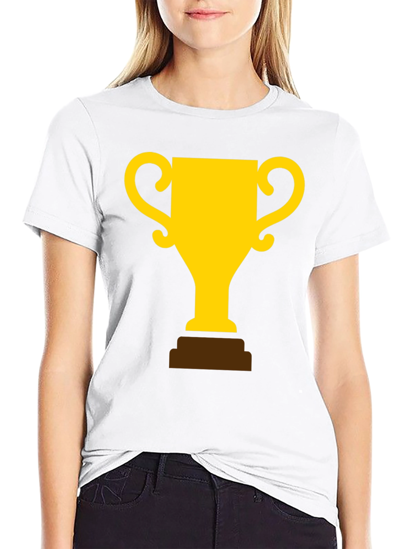 Black Trophy Graphic T-Shirt - Champion Style