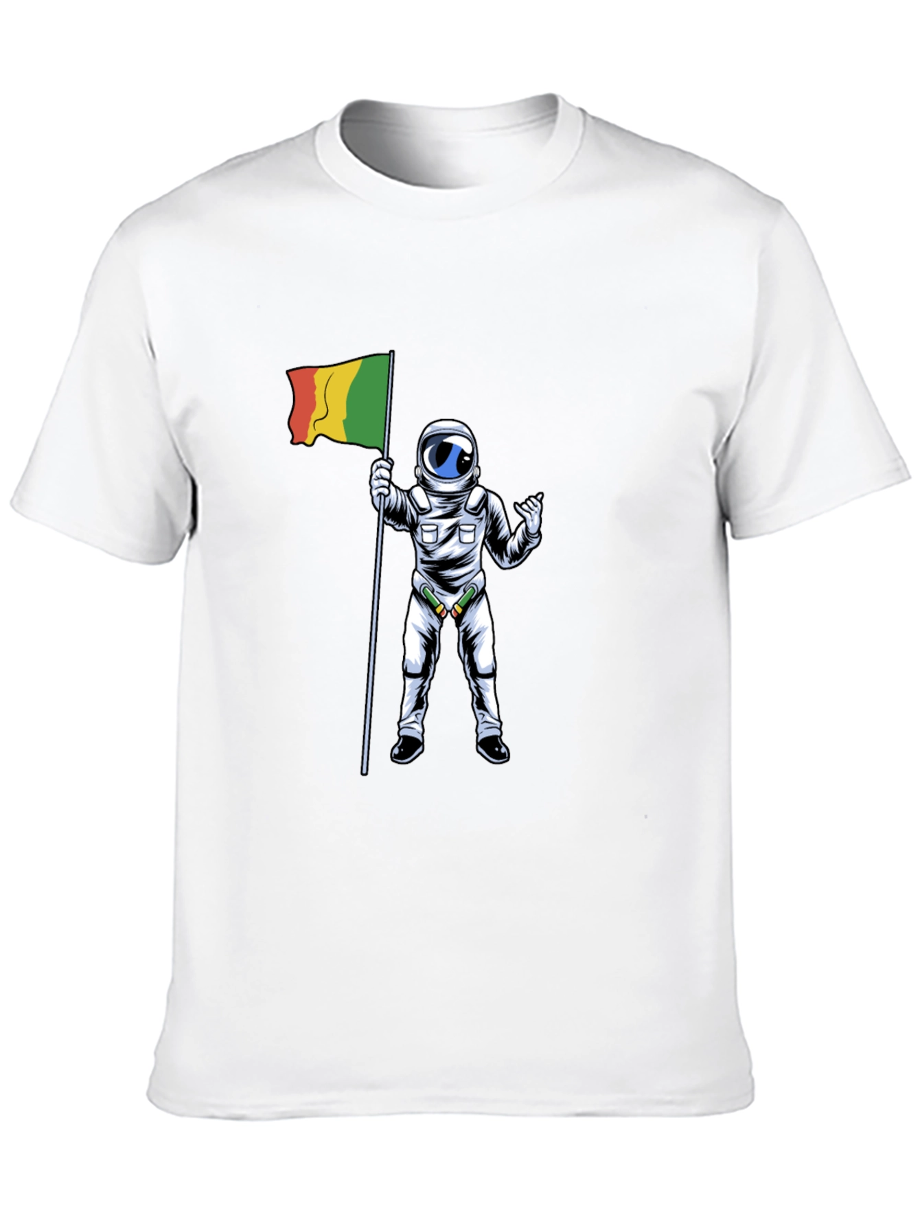 Astronaut Flag Graphic Tee