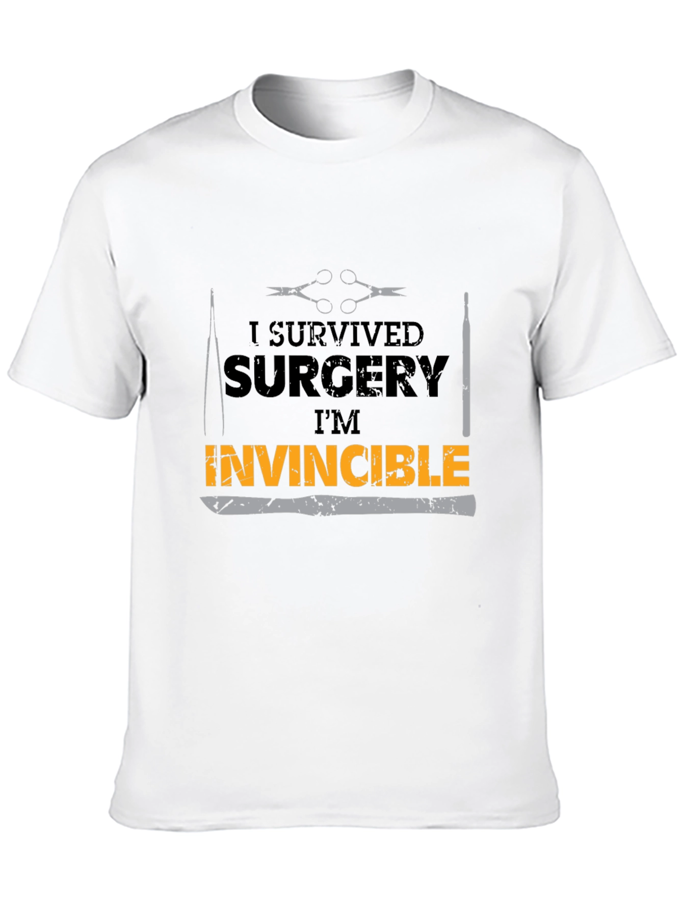 Surgery Survivor Graphic Tee - Invincible T-Shirt