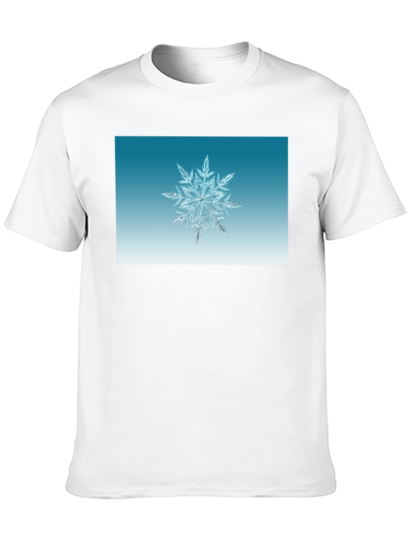 Snowflake Graphic Tee - Winter Holiday Style