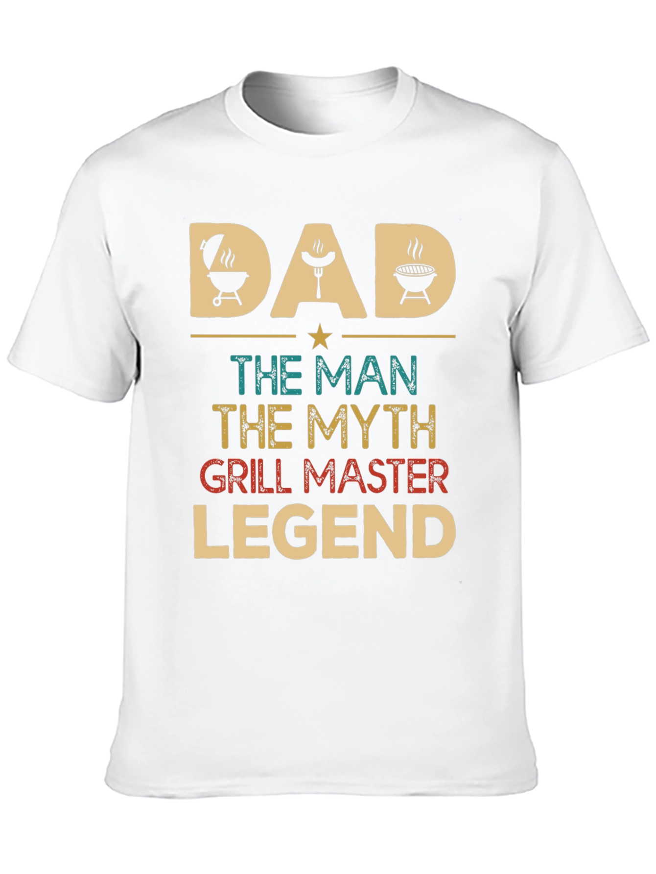 Dad Grill Master Legend T-Shirt