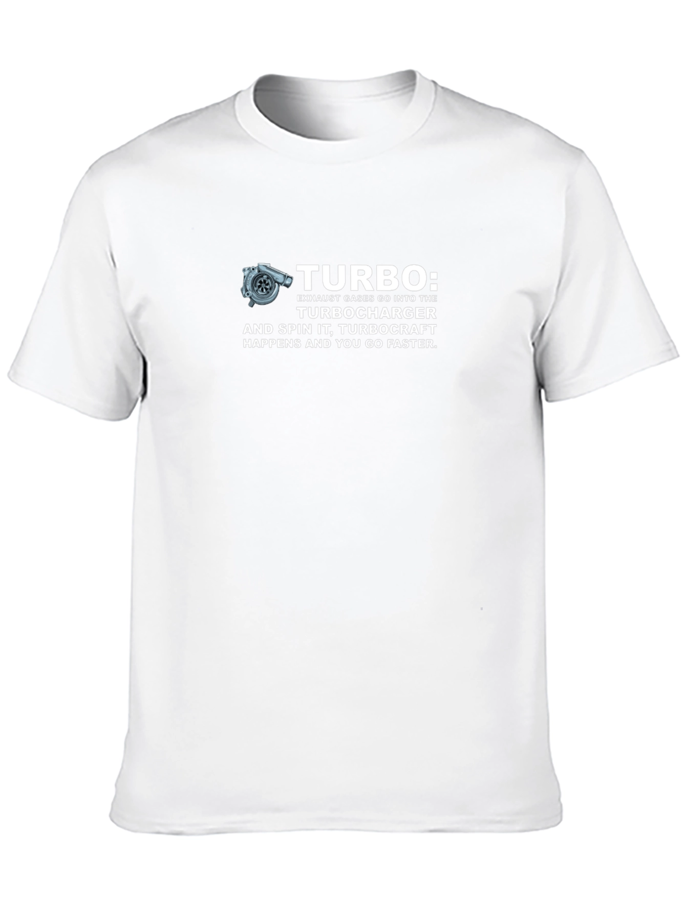 Turbocharger Humor T-Shirt: TurboCraft Happens