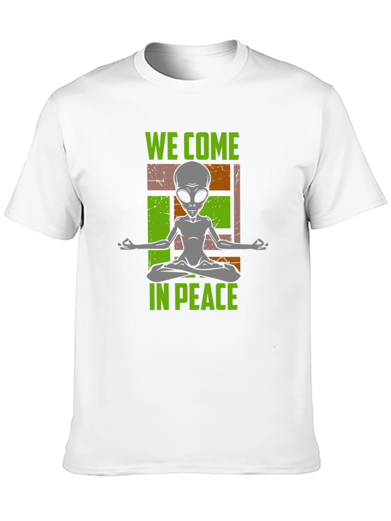 We Come In Peace Alien Graphic Tee