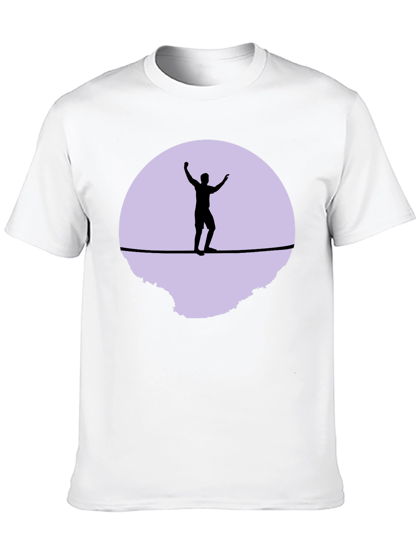 Slackline T-Shirt - Black Graphic Tee