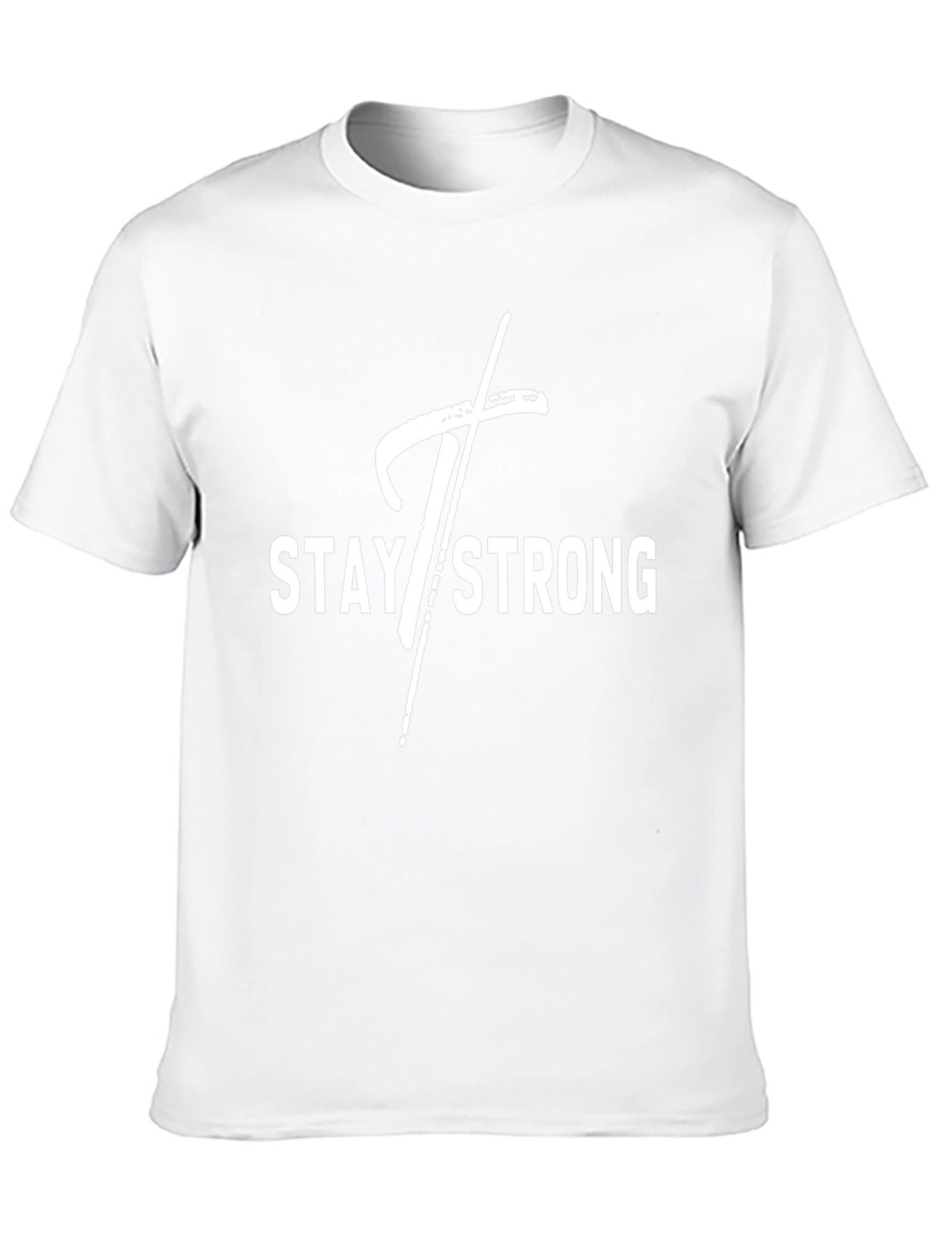 Stay Strong Graphic Tee - Black T-Shirt