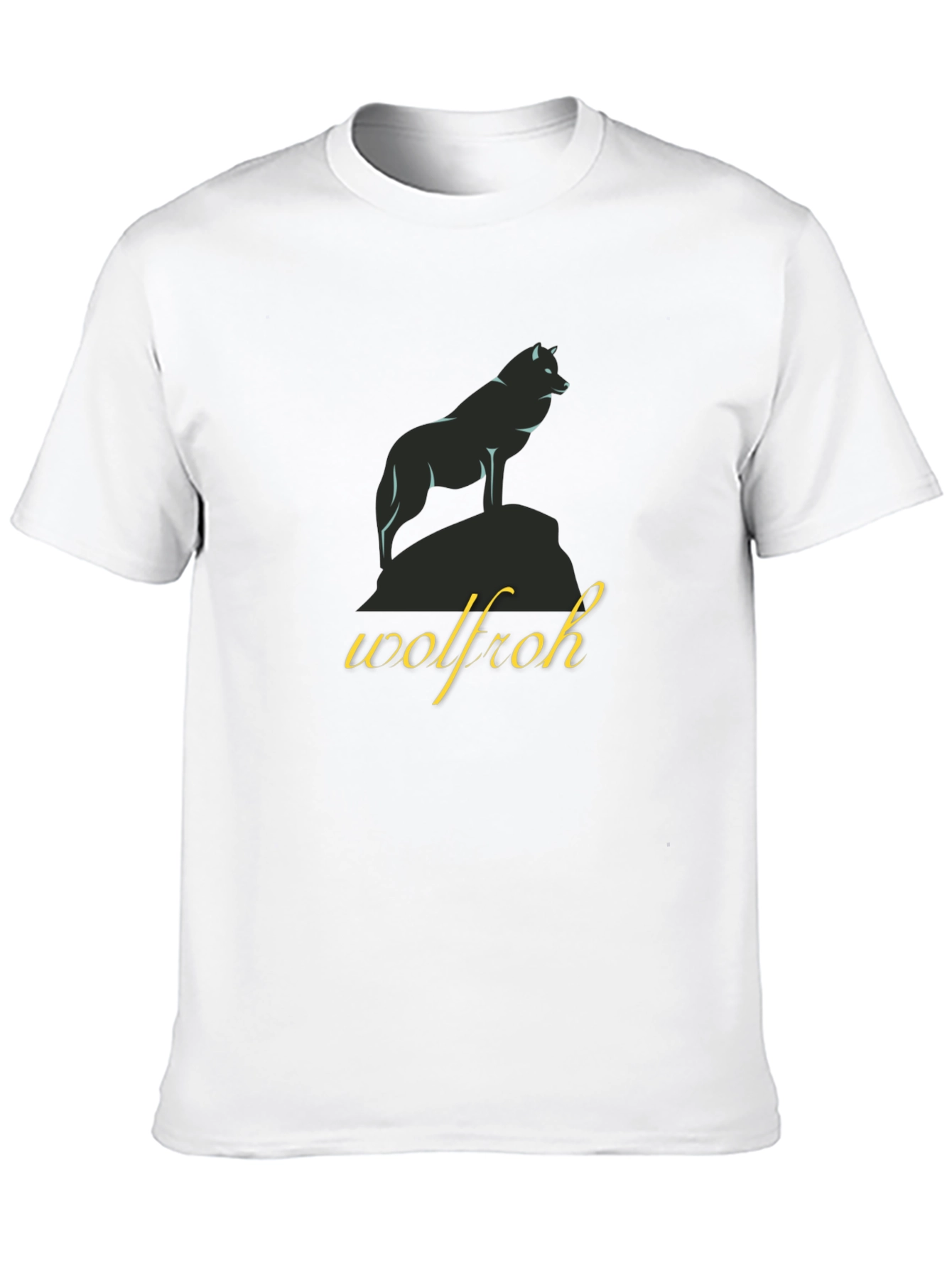 Wolfroh T-Shirt - Black - Mens