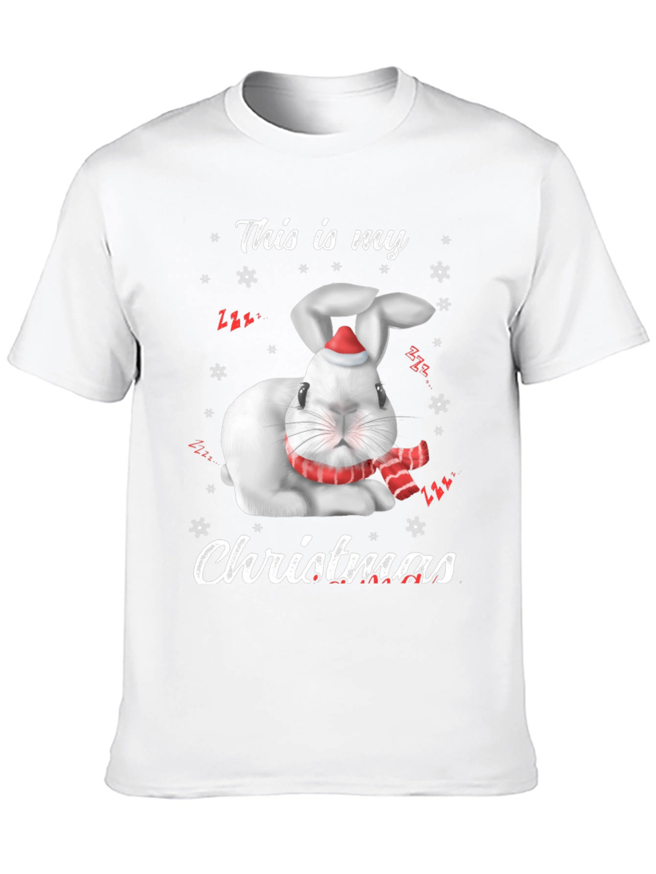 Christmas Rabbit T-Shirt