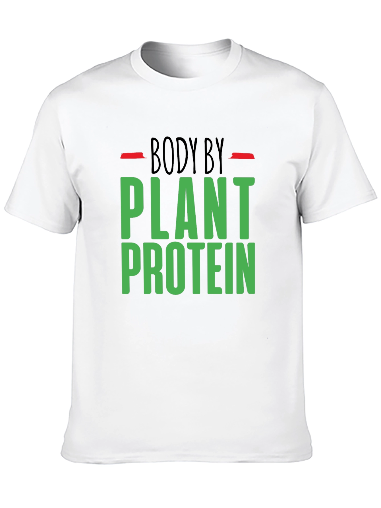 Body By Plant Protein T-Shirt - Vegan Gym Apparel