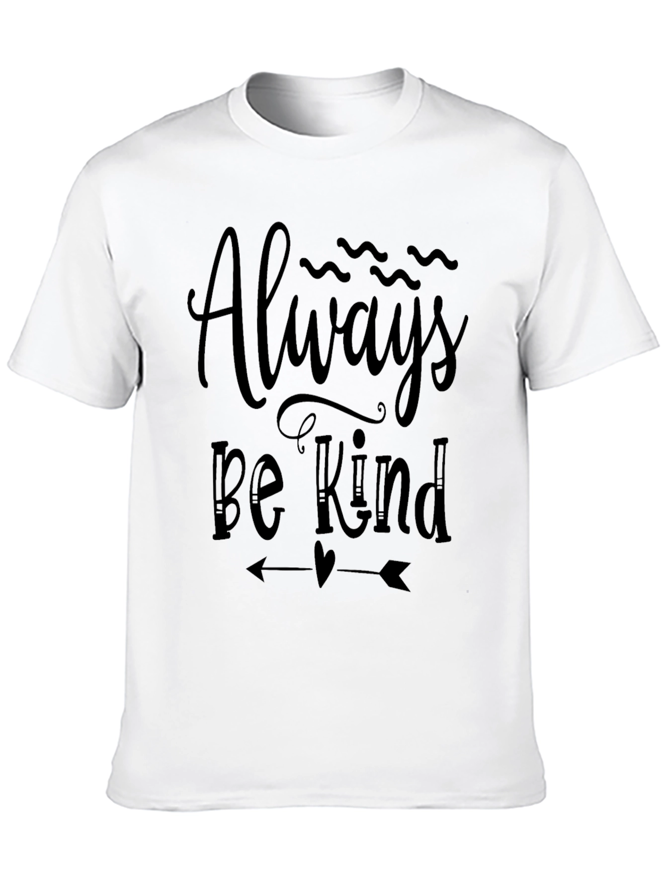 Always Be Kind Graphic T-Shirt - Black