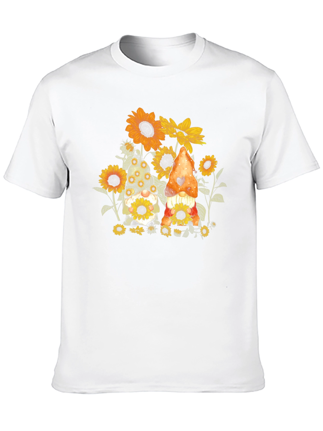 Sunflower Gnome Graphic Tee