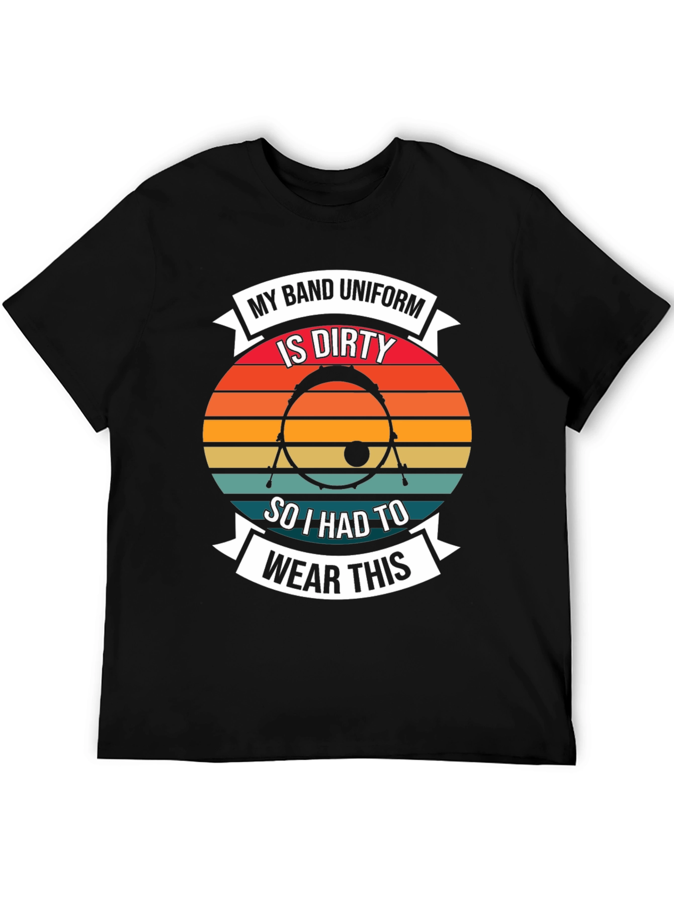 Dirty Uniform Drummer T-Shirt - Band Pride