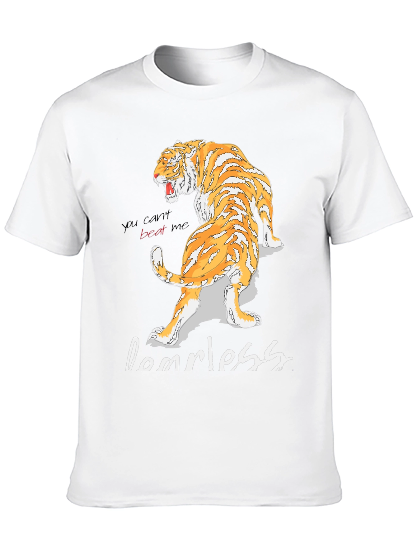Tiger Domrless Graphic T-Shirt - Bold Streetwear Style