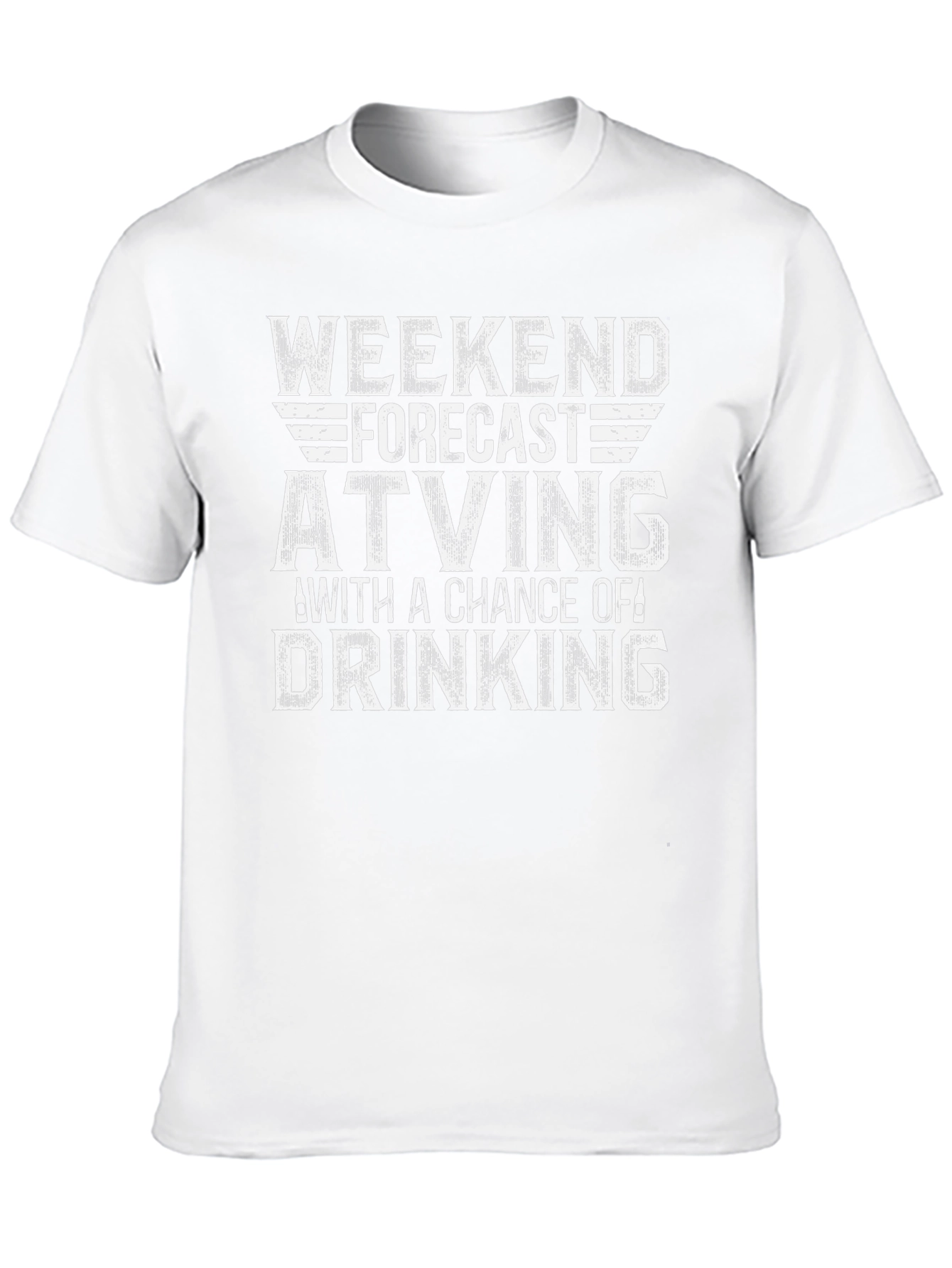 Weekend Forecast ATVing & Drinking T-Shirt