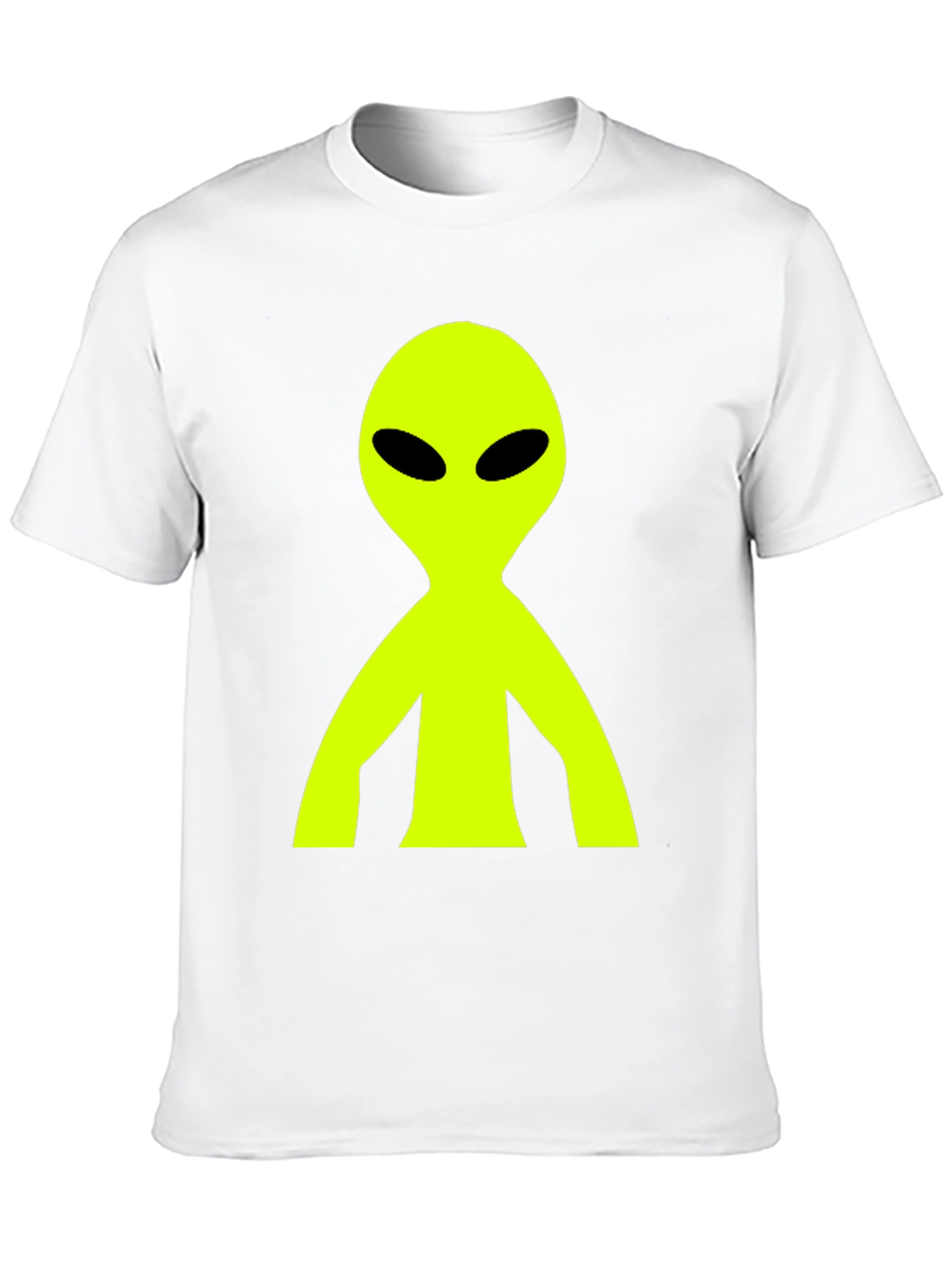 Alien Graphic T-Shirt - Black Cotton Tee