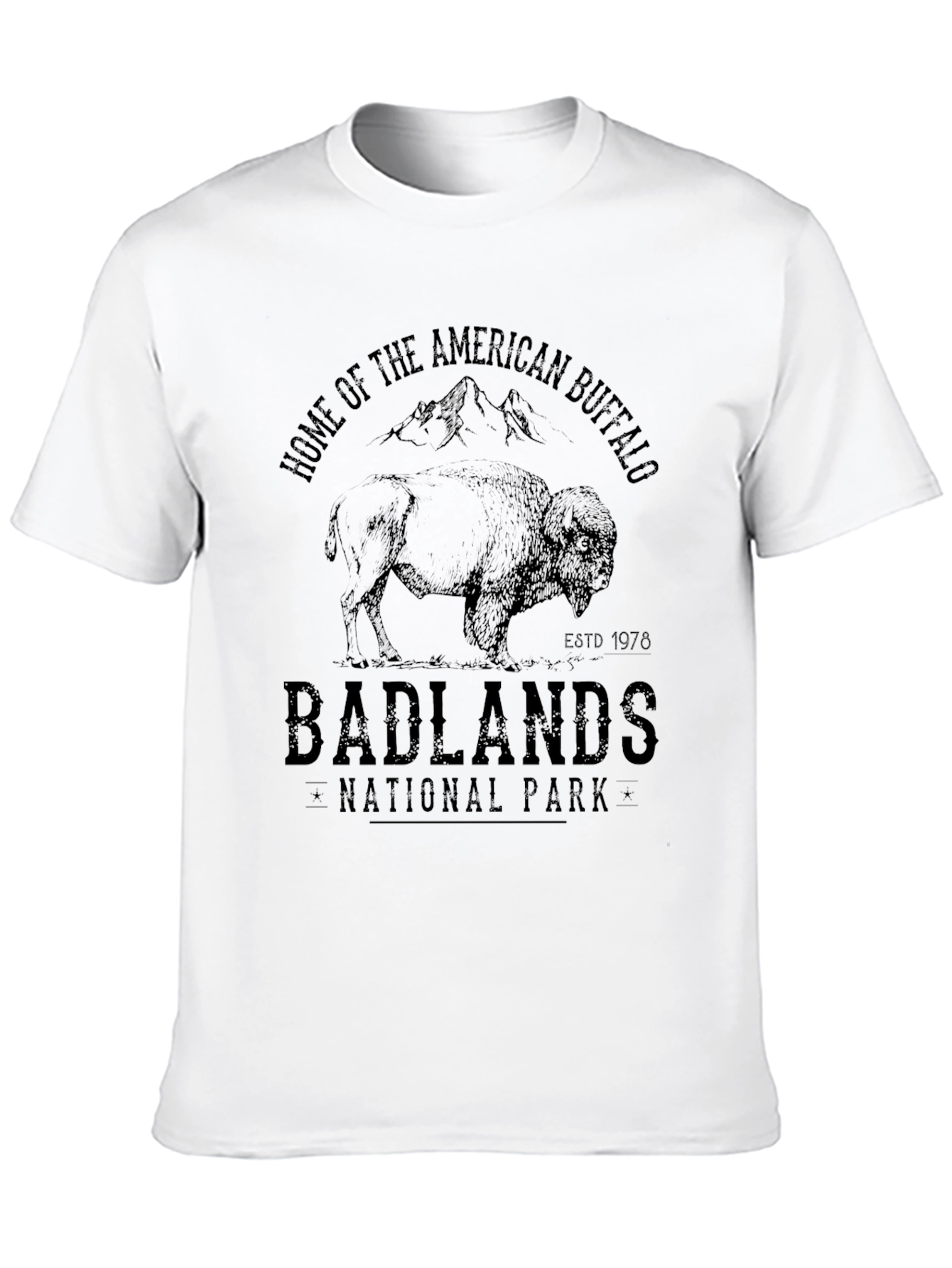 Badlands National Park Graphic T-Shirt