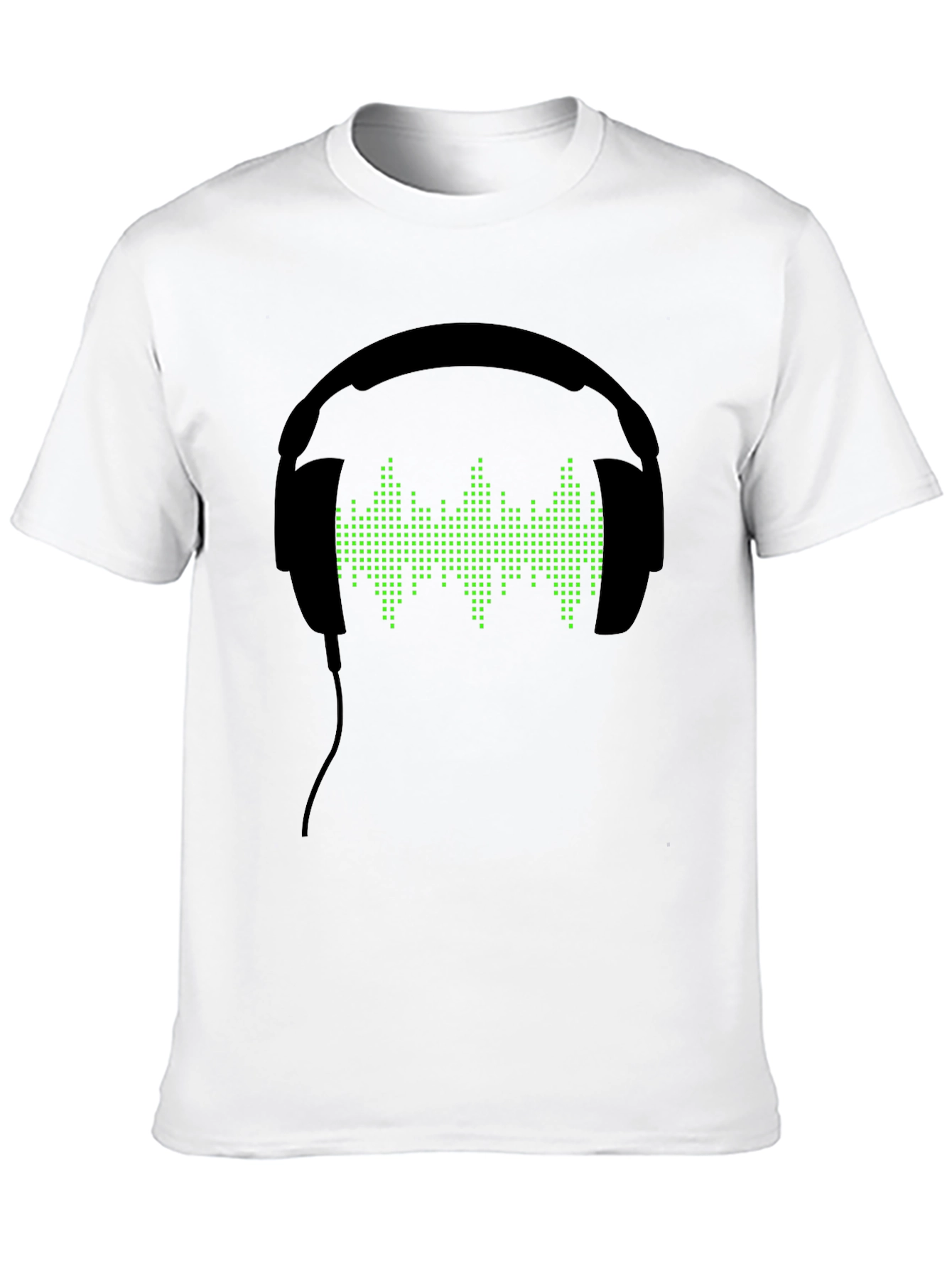 DJ Headphones Graphic T-Shirt - Music Lover Tee