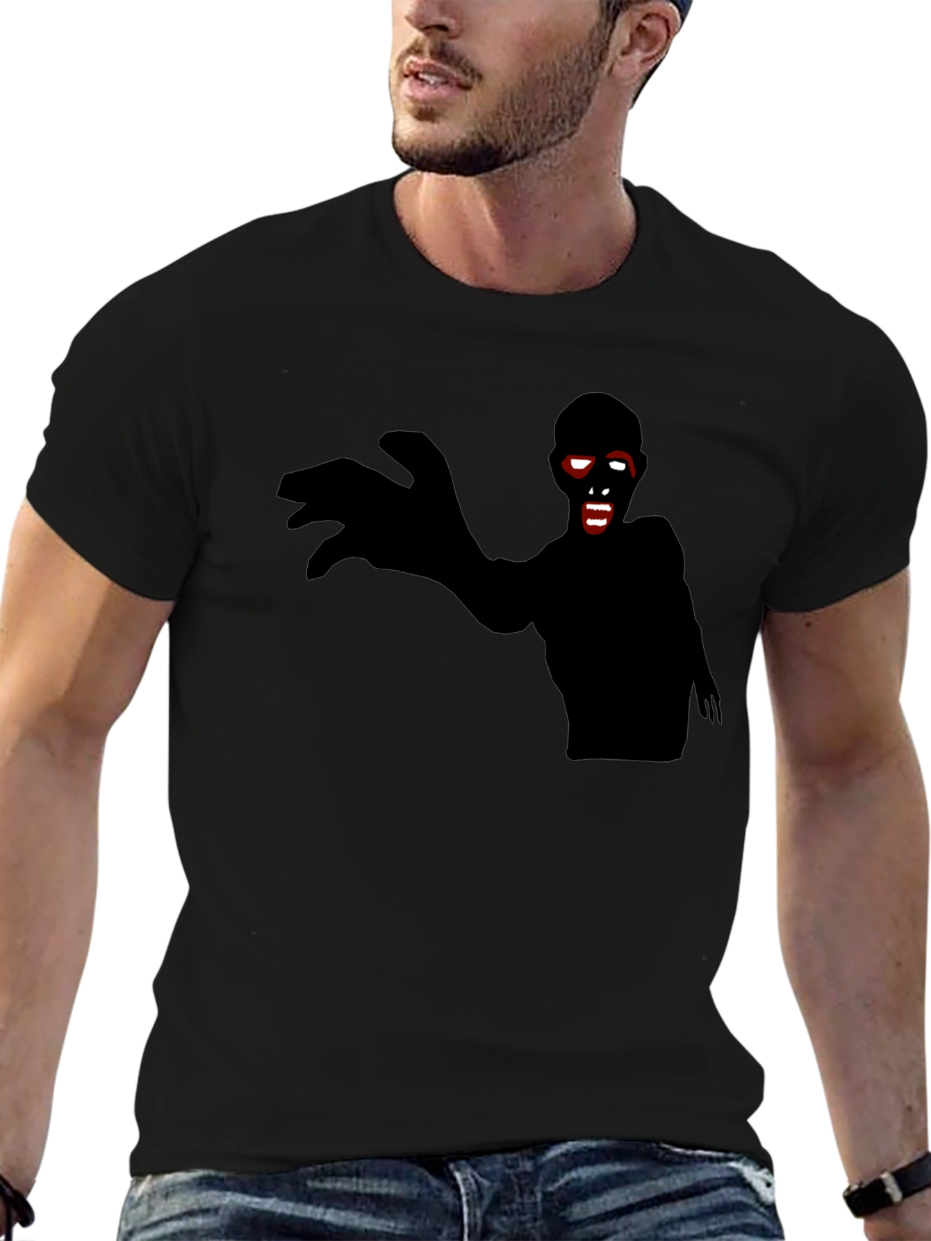 Zombie Graphic Tee - Black T-Shirt