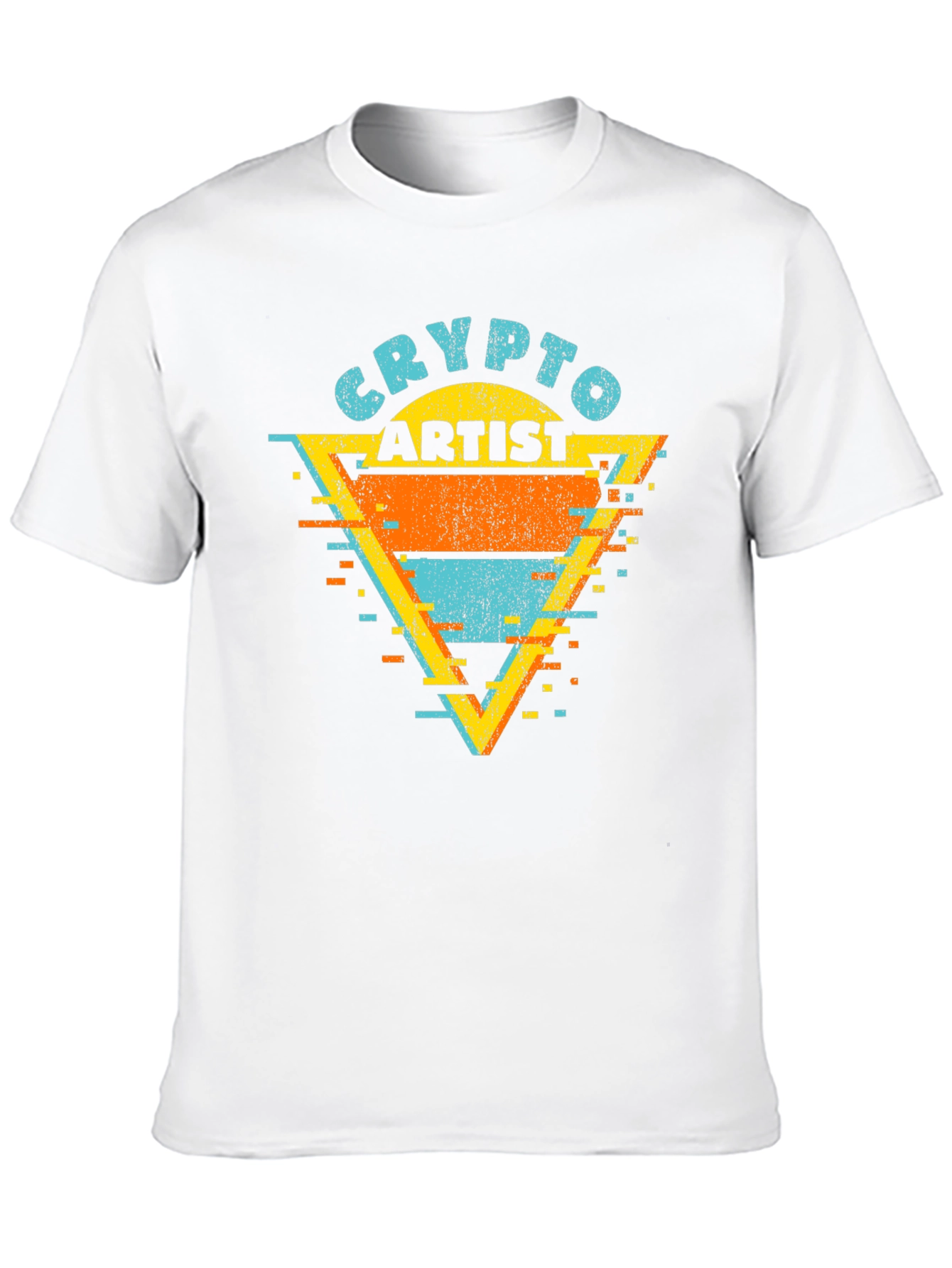 Crypto Artist Graphic Tee - Retro Style