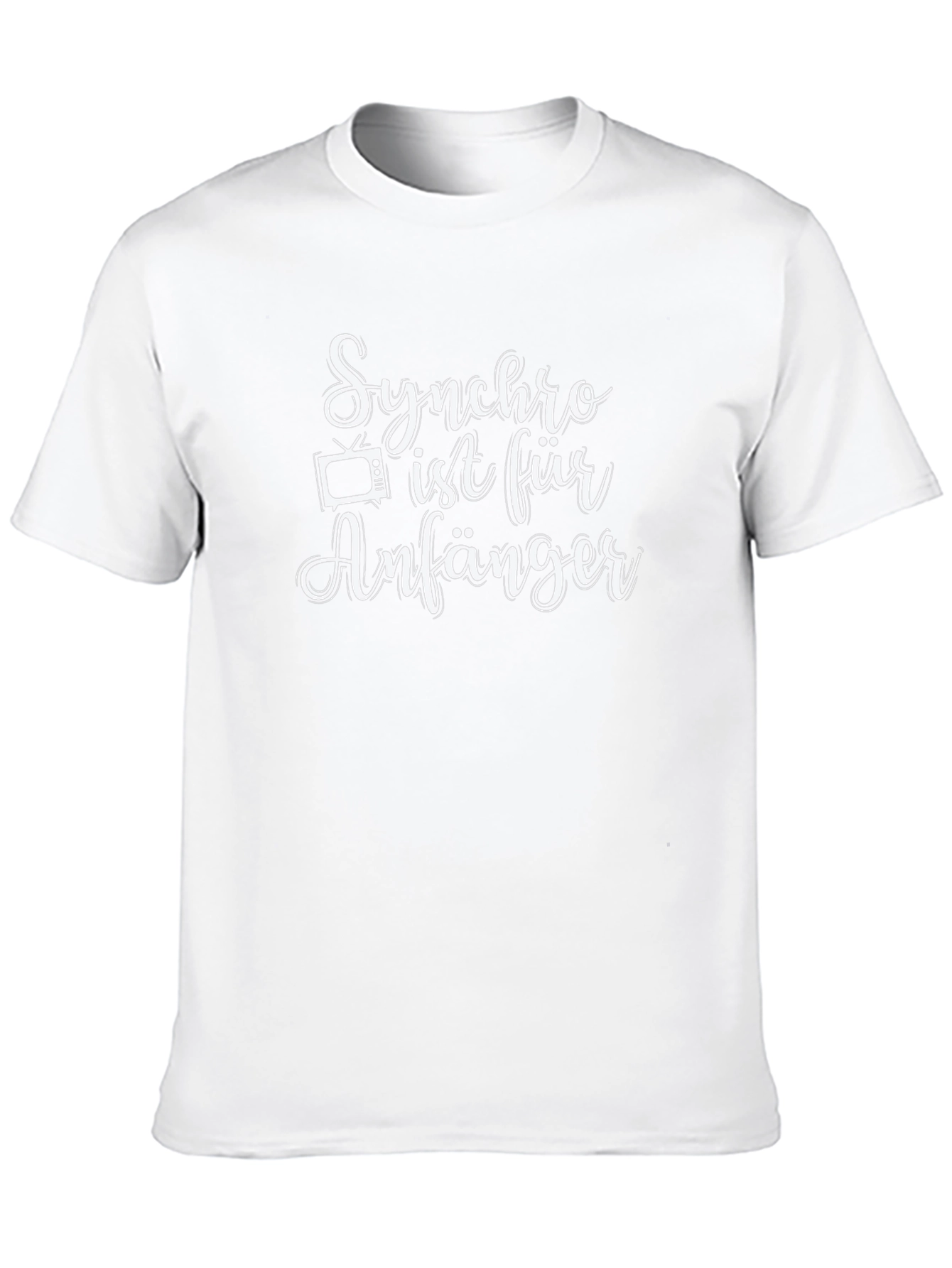 Synchro ist für Anfänger Black T-Shirt