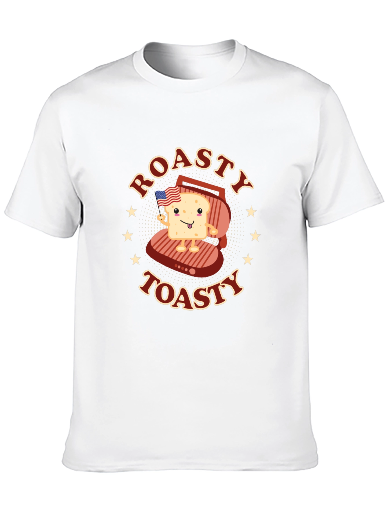 Roasty Toasty Graphic T-Shirt - Foodie Fun!