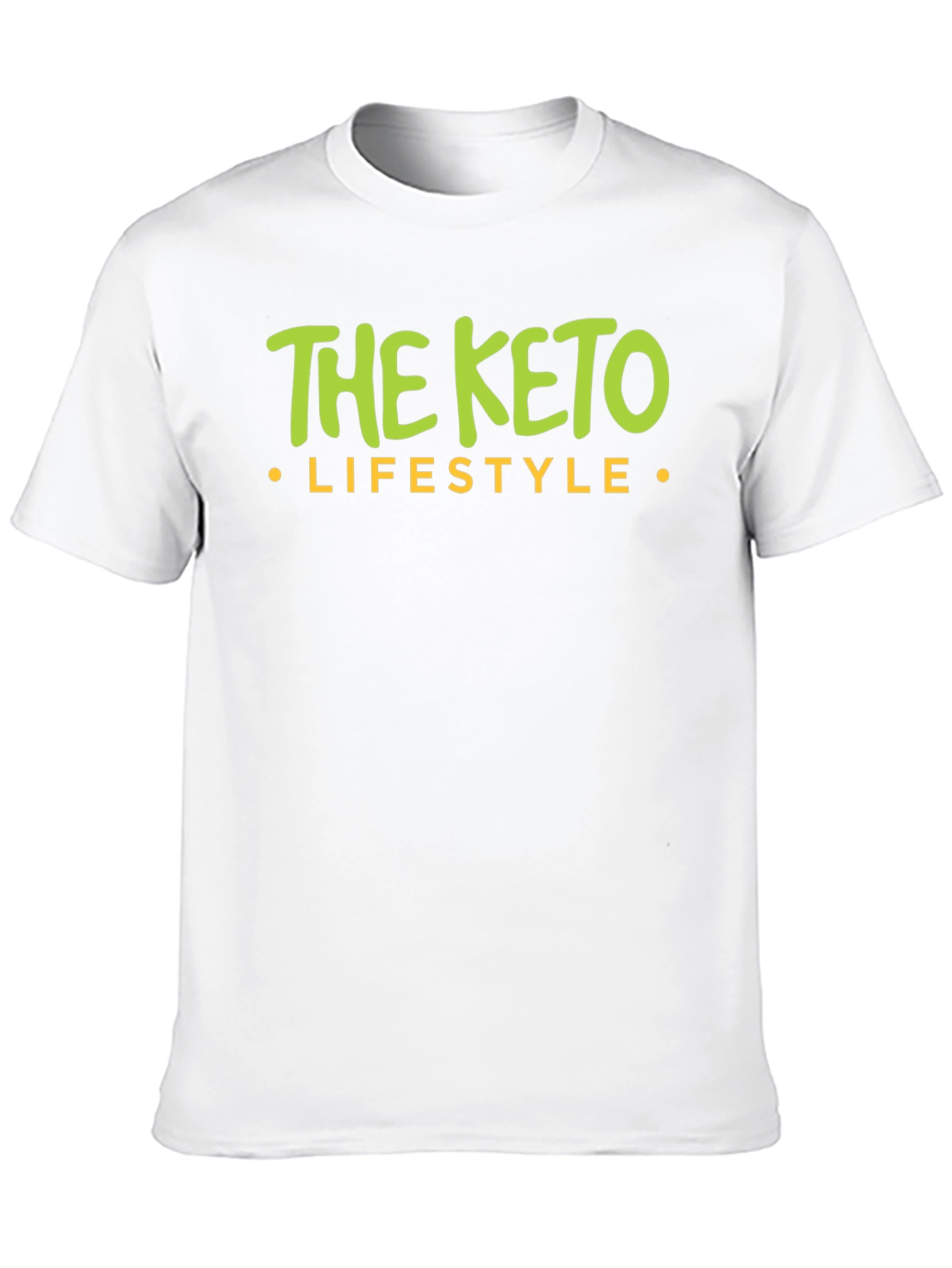 The Keto Lifestyle Black Graphic T-Shirt