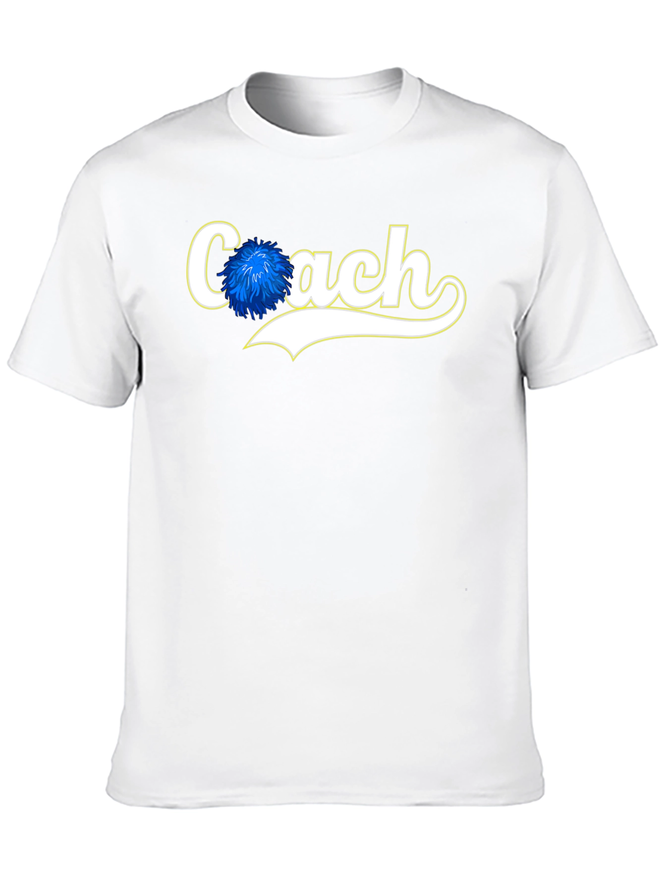 Coach Pom Pom Graphic Tee - Black Cotton Blend
