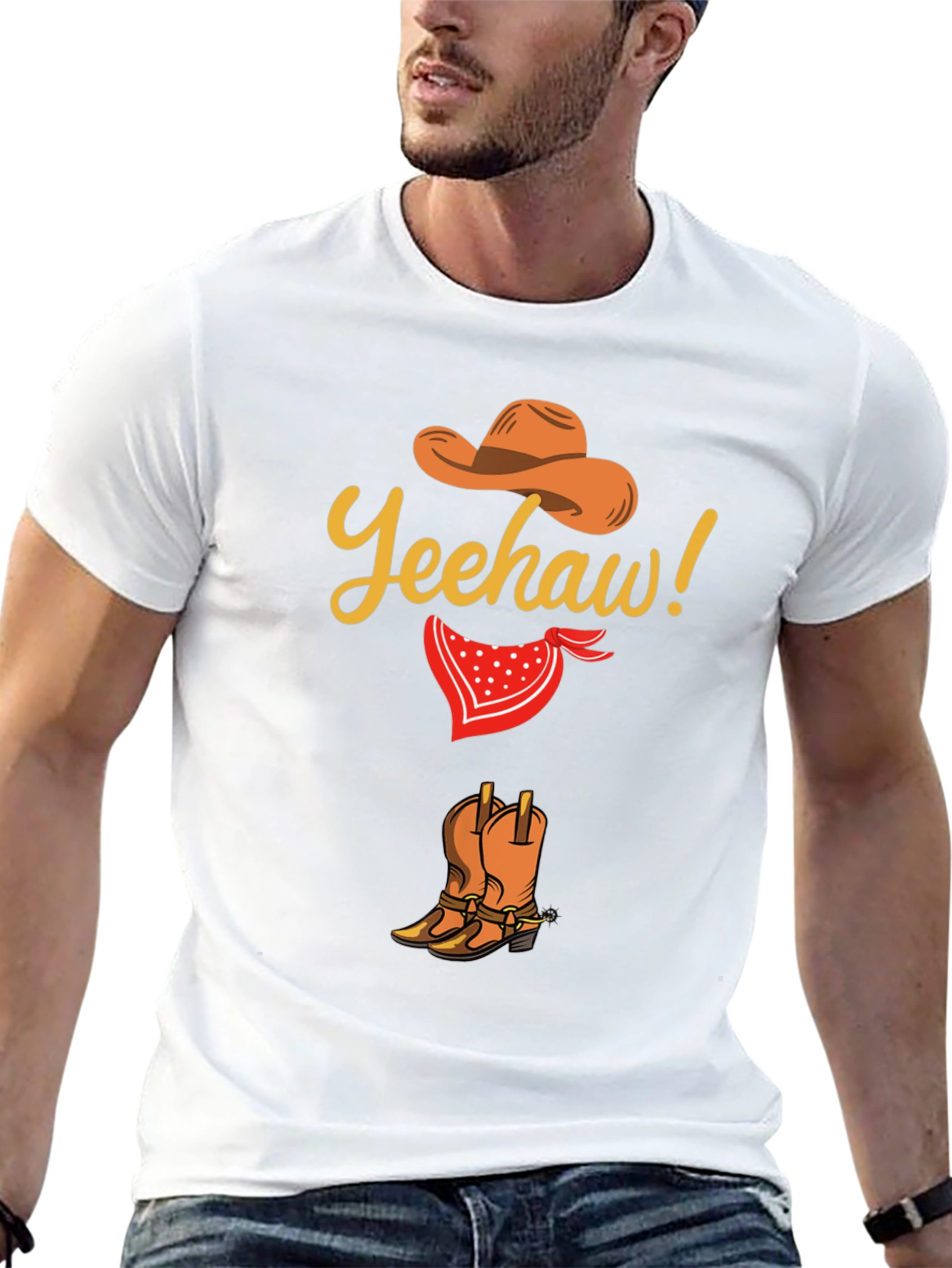 Yeehaw Cowboy Graphic Tee