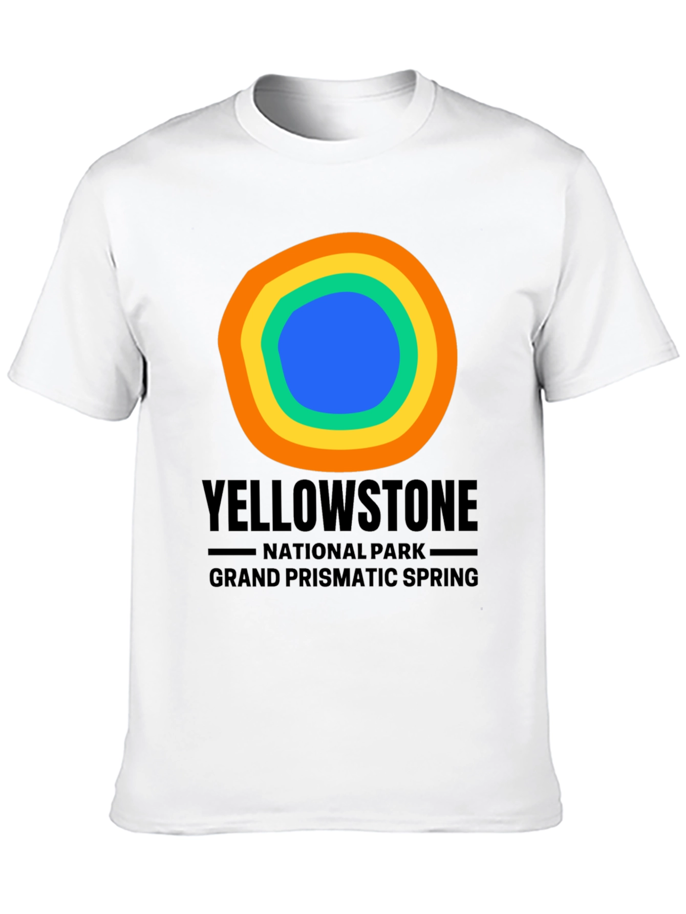 Yellowstone Grand Prismatic Spring Graphic Tee