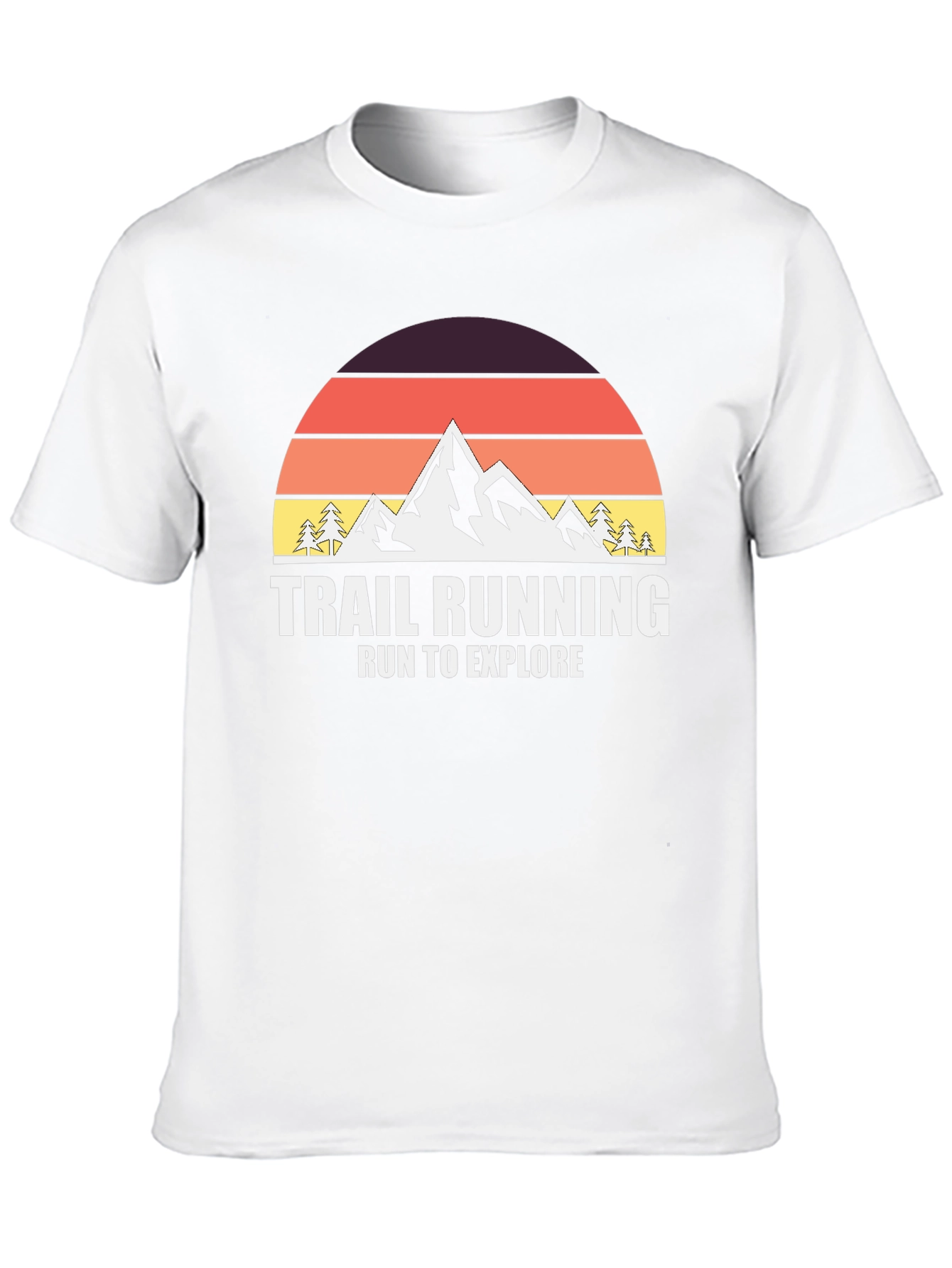 Trail Running T-Shirt - Run to Explore