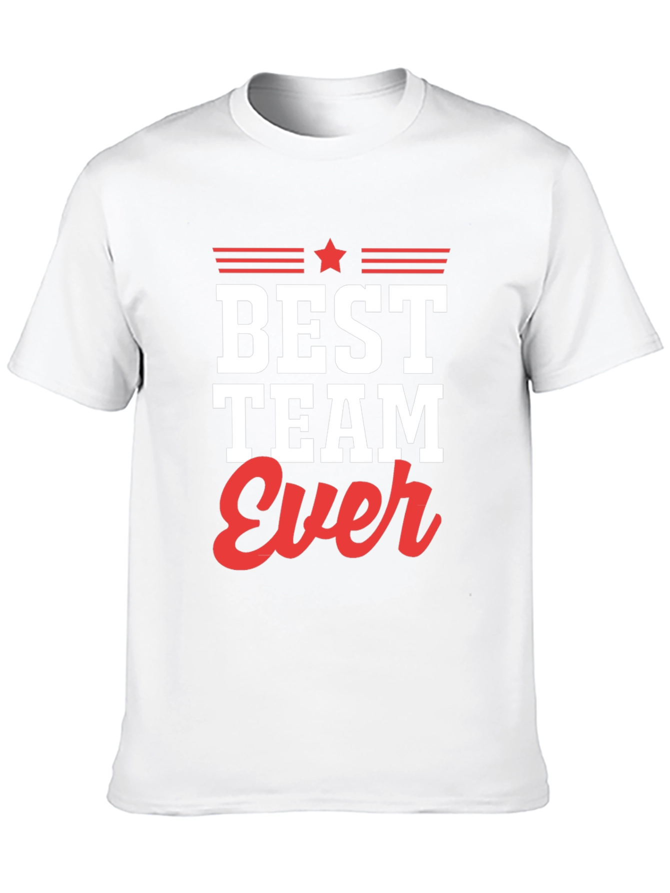 Best Team Ever Graphic Tee - Black T-Shirt