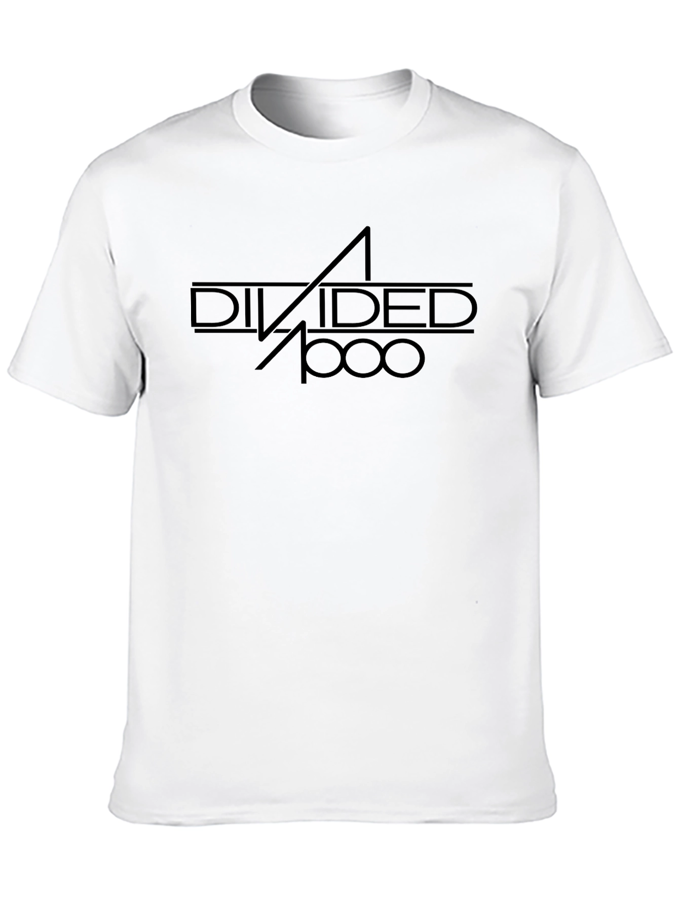 Divided 1000 Black Graphic Tee - Modern Style