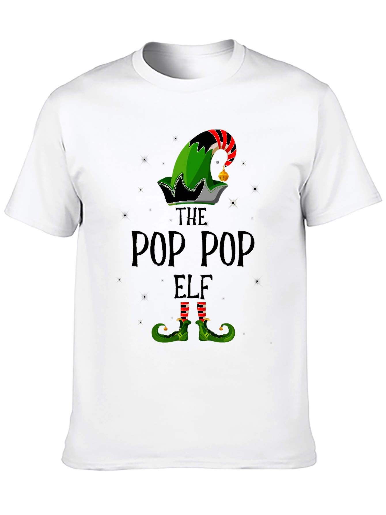 The Pop Pop Elf Christmas T-Shirt