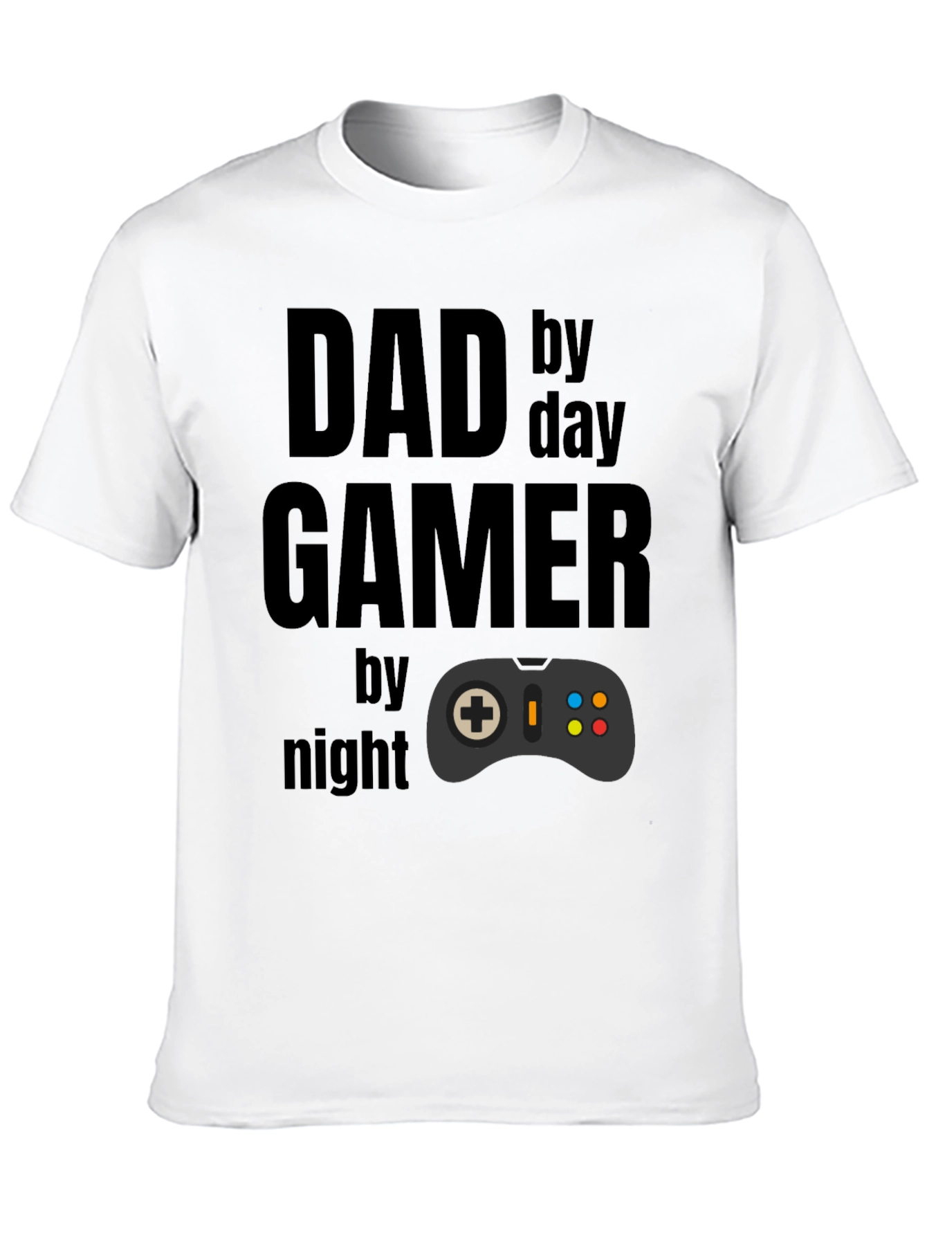 Dad Gamer T-Shirt - By Day By Night