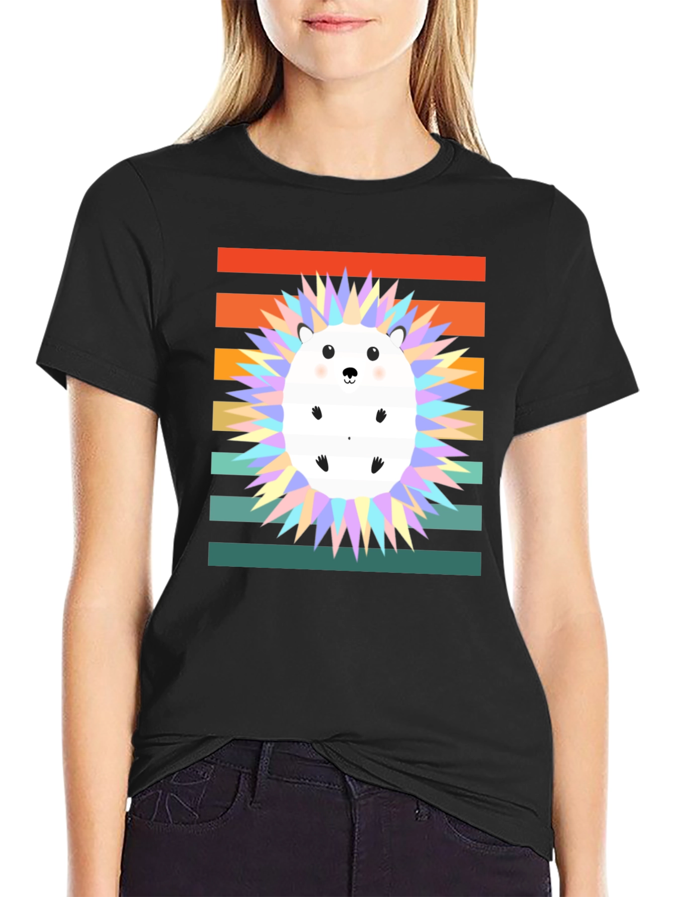Retro Hedgehog Graphic Tee