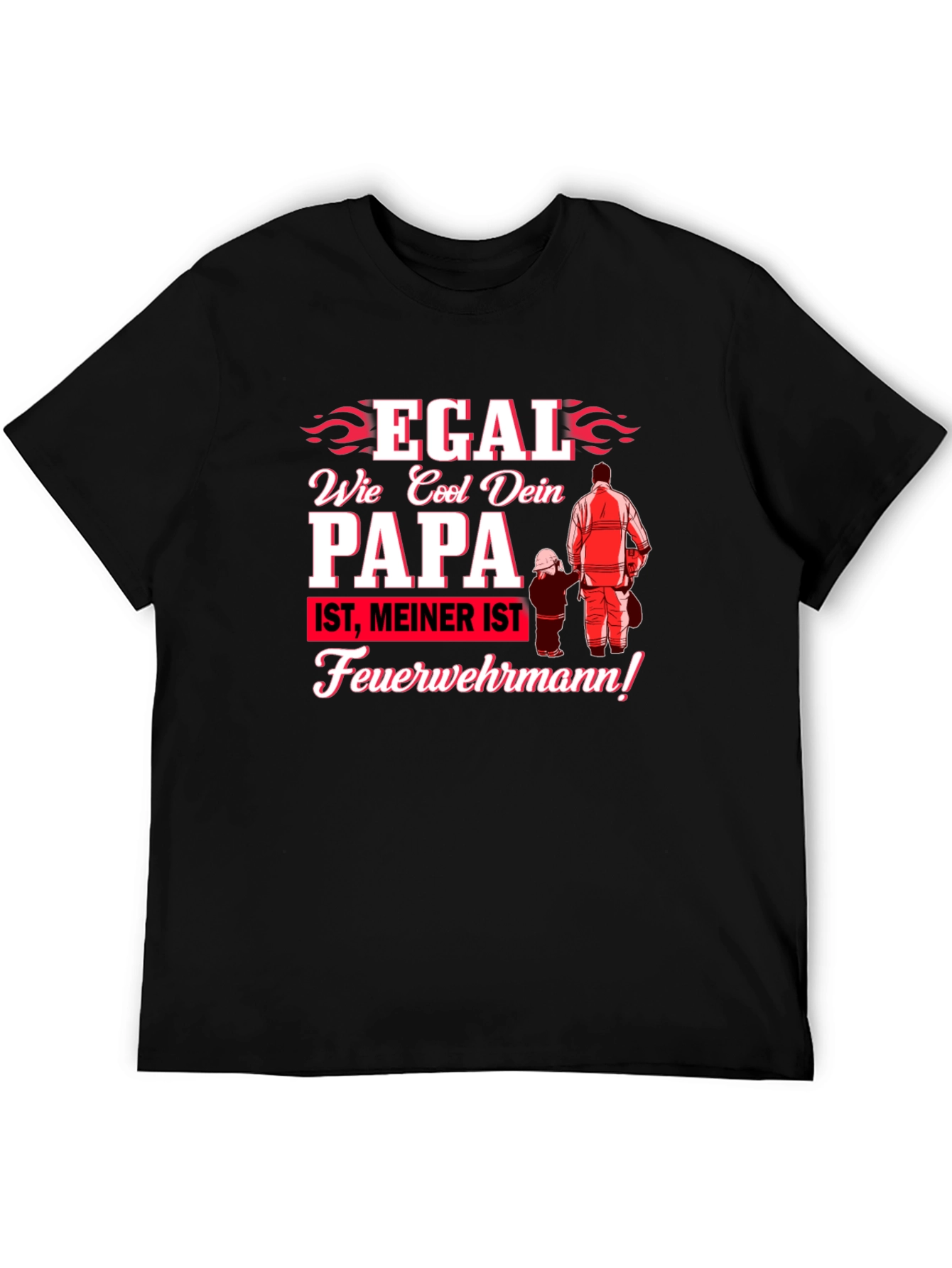 Cool Dad Firefighter T-Shirt
