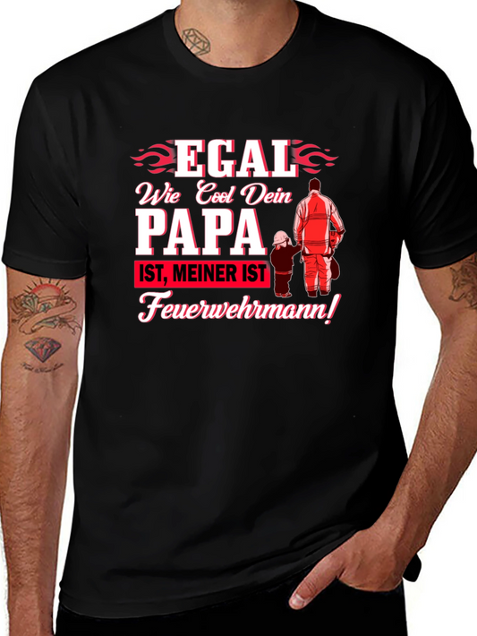 Cool Dad Firefighter T-Shirt