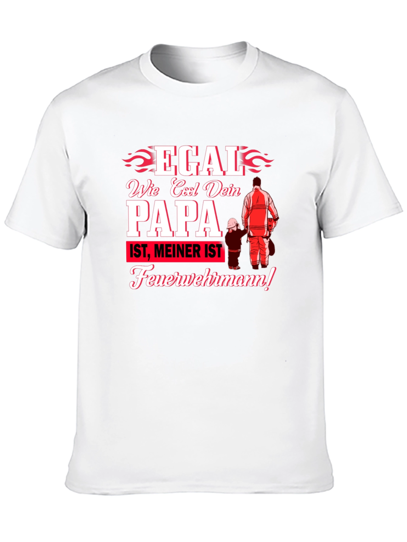 Cool Dad Firefighter T-Shirt
