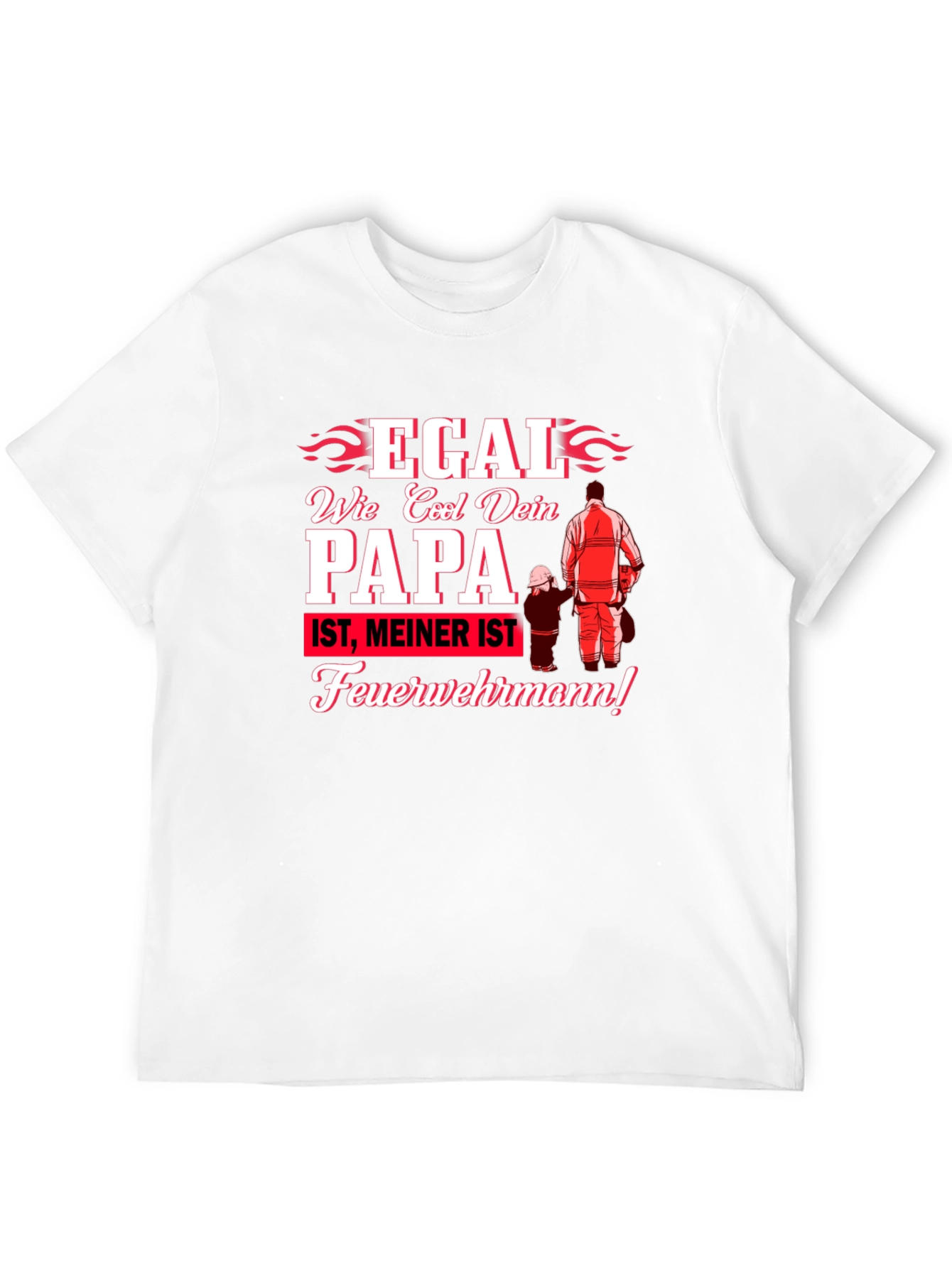 Cool Dad Firefighter T-Shirt