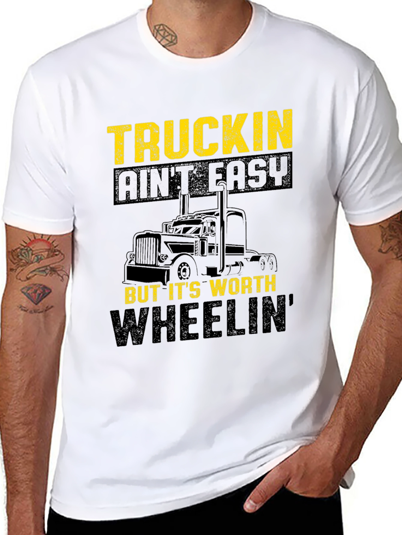 Truckin Aint Easy T-Shirt
