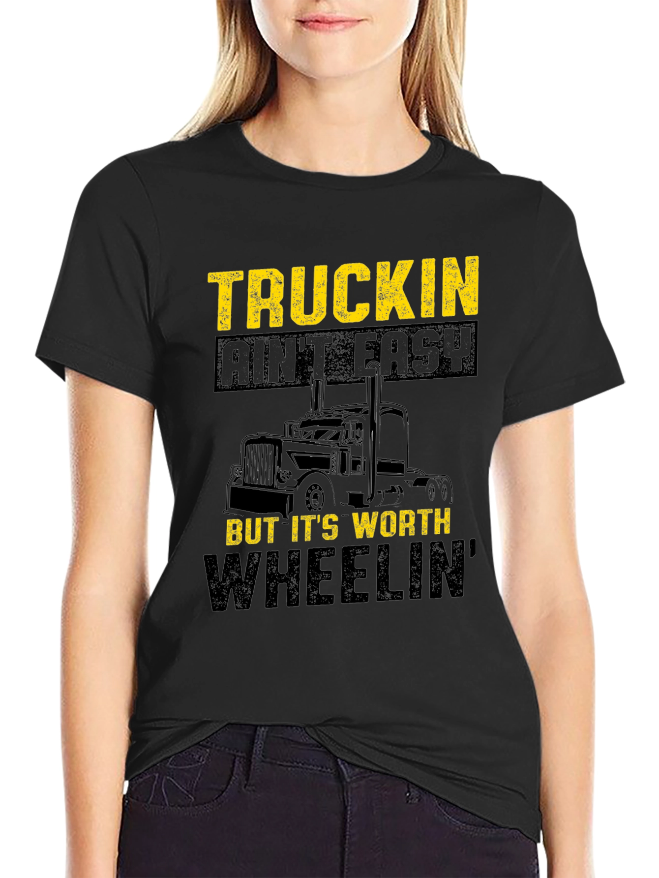 Truckin Aint Easy T-Shirt