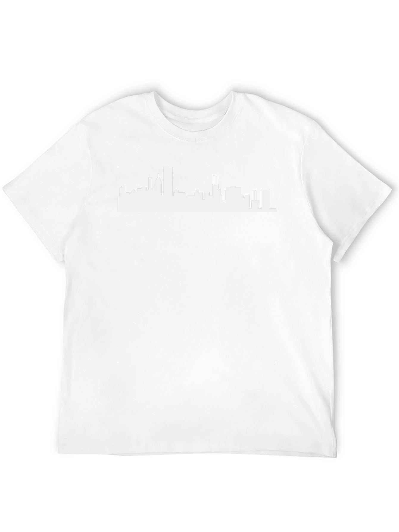 Cityscape Graphic Tee - Modern Black T-Shirt