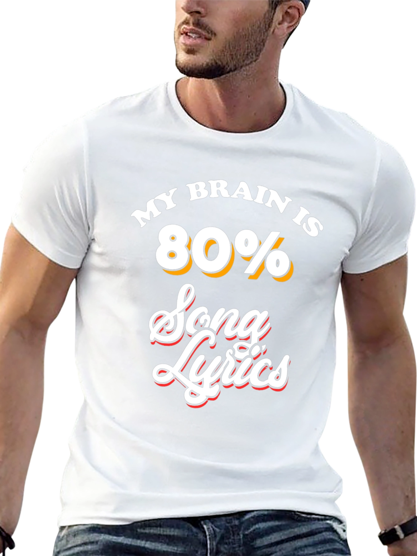 Song Lyrics T-Shirt - Funny Music Lover Tee