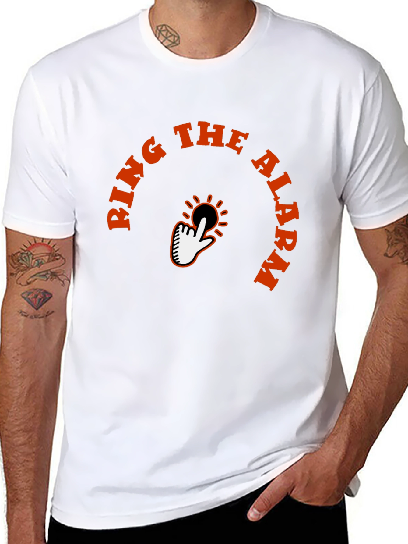 Ring the Alarm Graphic Tee - Trendy Comfort