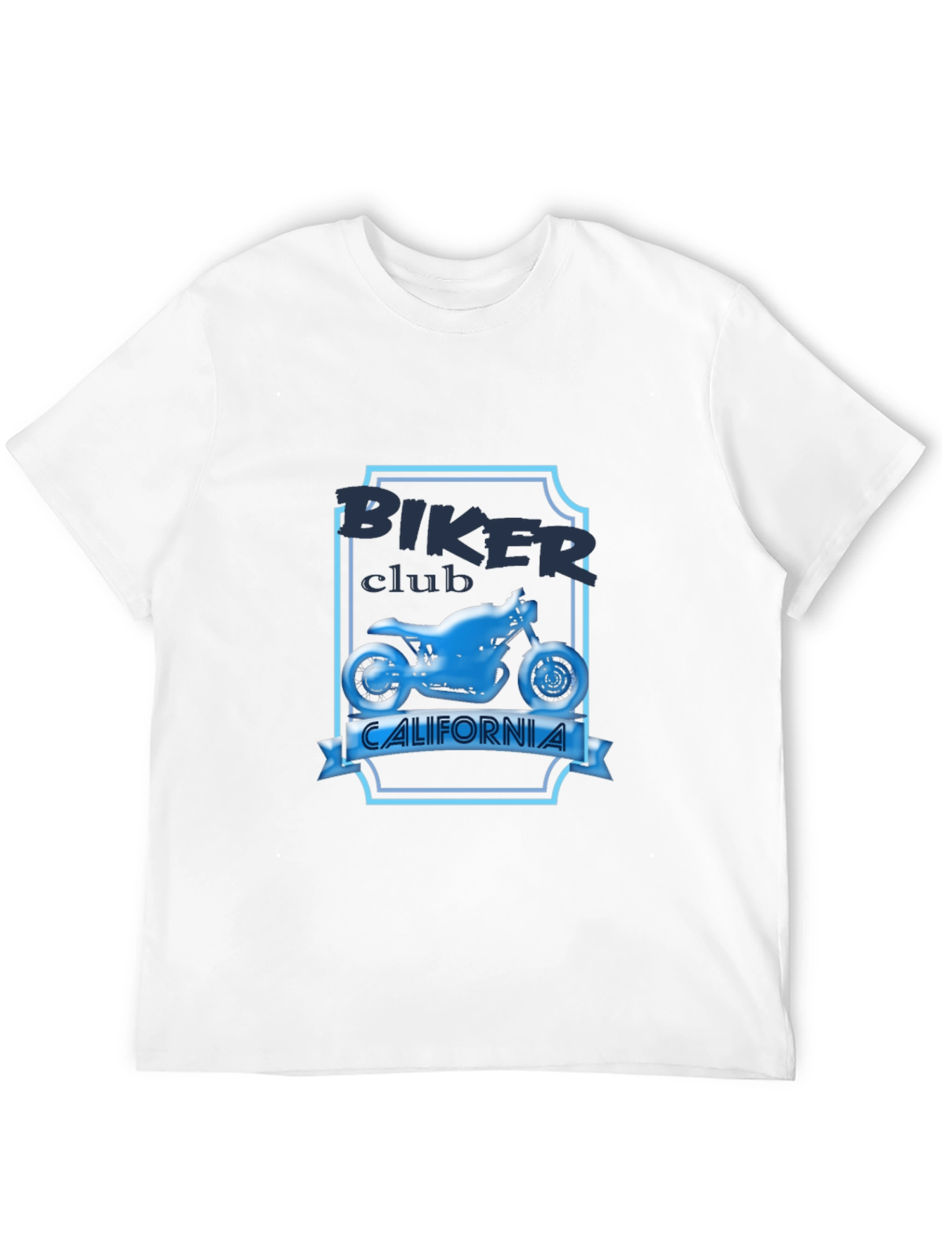 Biker Club California Graphic T-Shirt