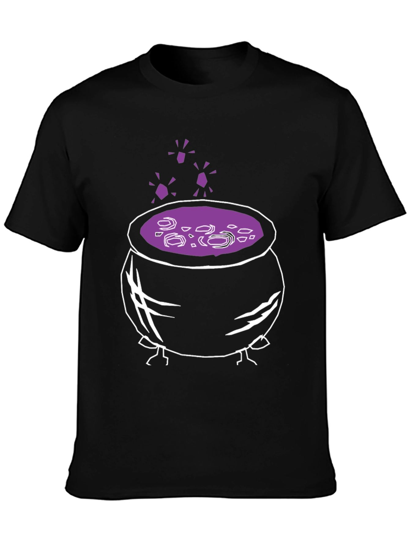 Witches Brew Cauldron T-Shirt Halloween Magic