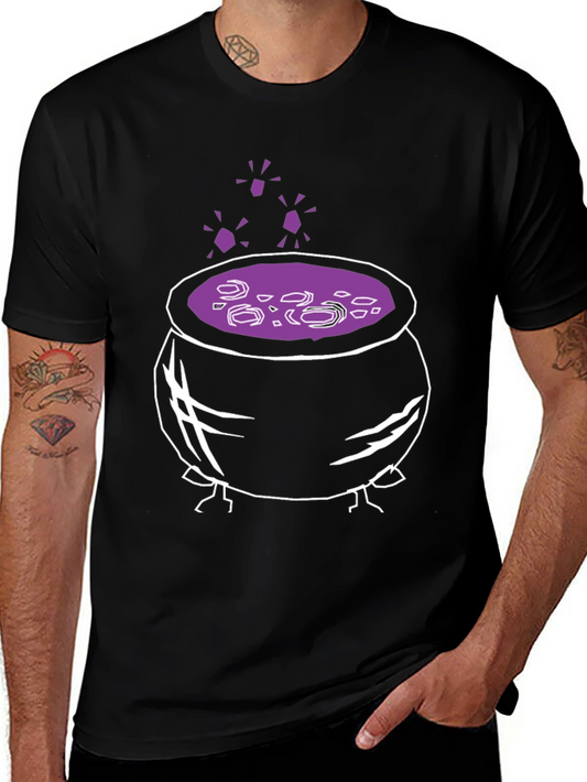 Witches Brew Cauldron T-Shirt Halloween Magic