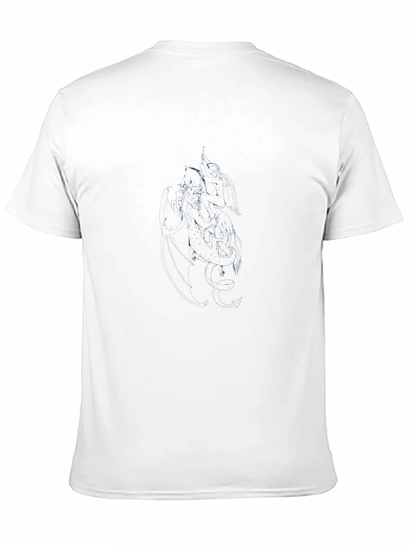 Dark Knight Graphic Tee - Black