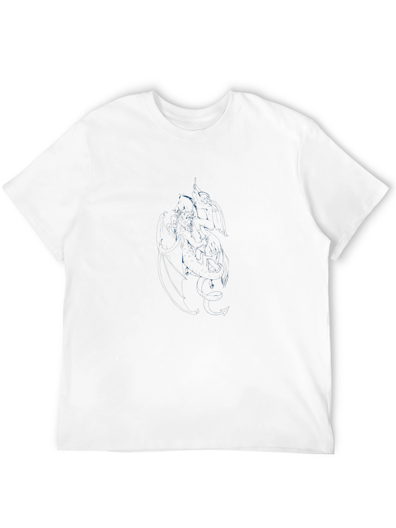 Dark Knight Graphic Tee - Black