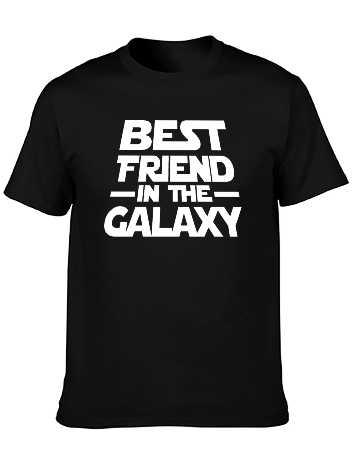Best Friend in the Galaxy Black Graphic Tee